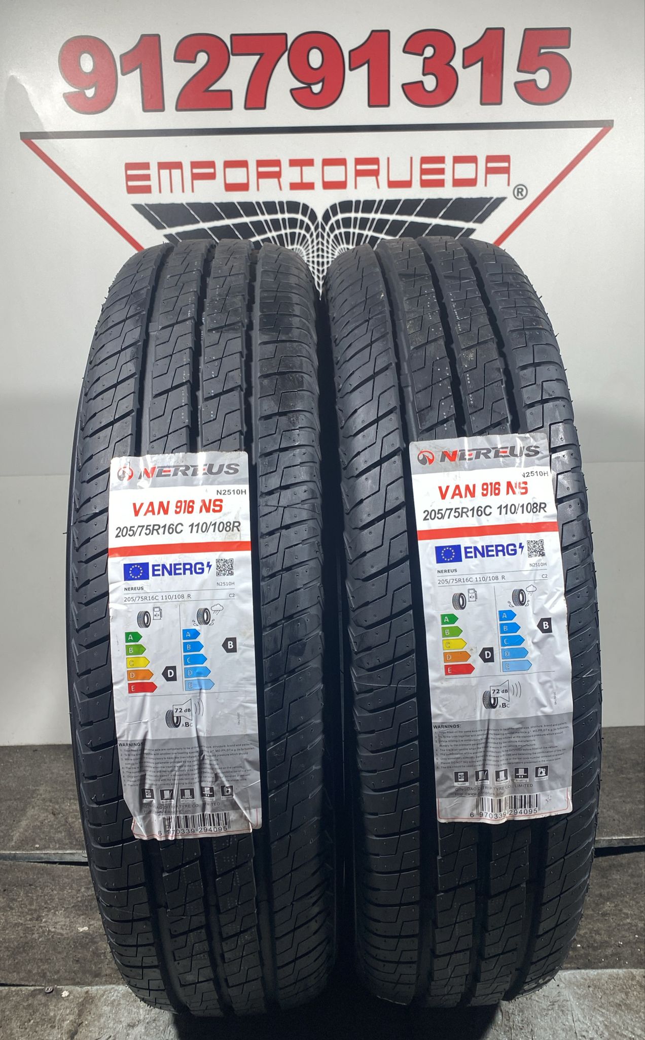 NEREUS  205/75 R16C 110/108 R